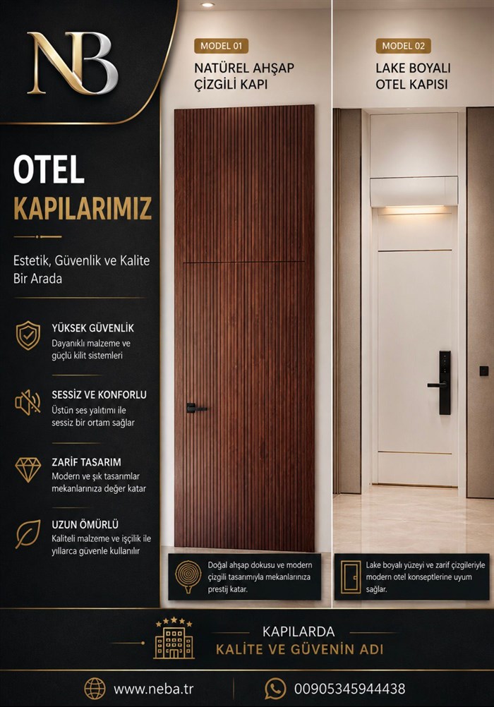 otel kapıları